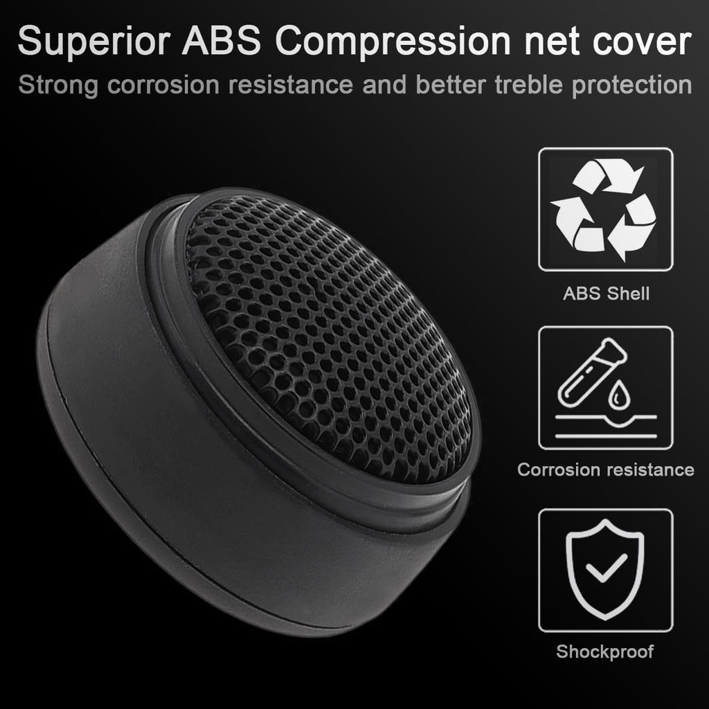 Car Tweeters, 2Pcs Universal 1000W Car Speaker Dome Tweeter Sound Vehicle Auto Music Stereo Modified Loud Speakers